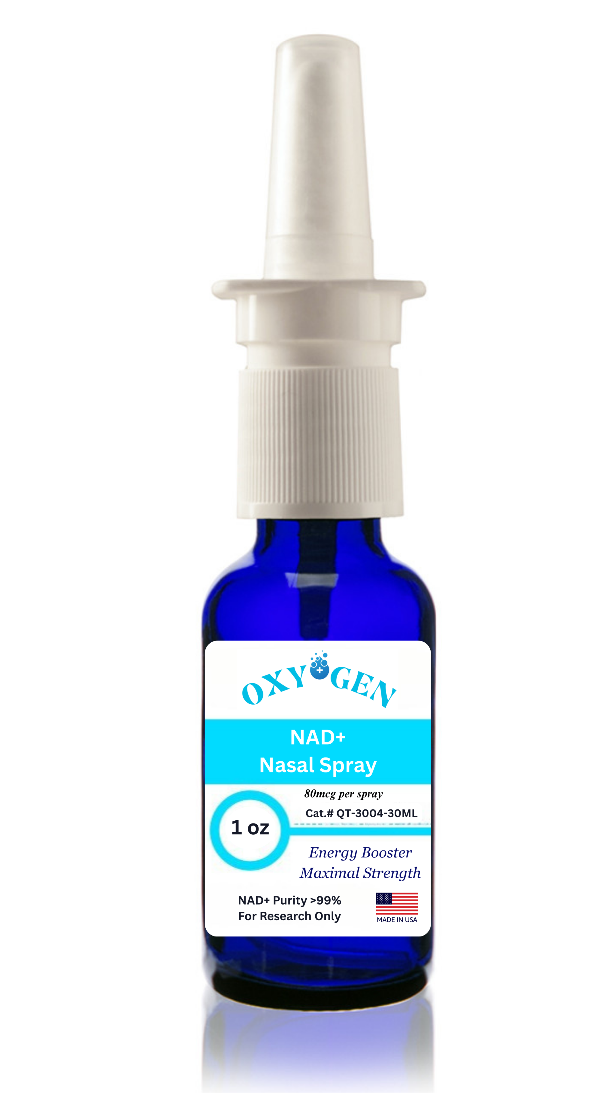OxyGen® NAD+ Nasal Spray - Longevity Support (1 oz)